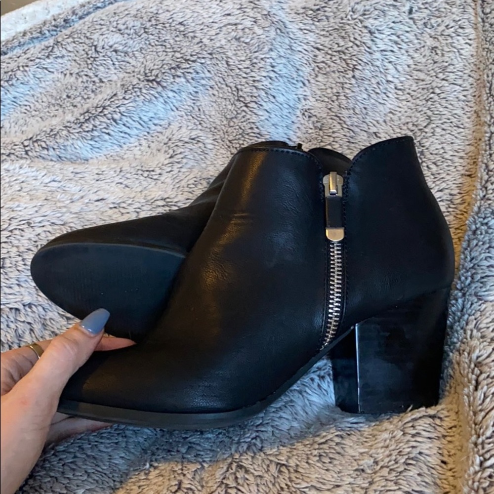 Black booties